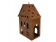Decorative Figurine House 20x12x29 Cm Brown Metal - 20*12*29 cm Clayre & Eef