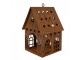 Decorative Figurine House 14x15x22 Cm Brown Metal - 14*15*22 cm Clayre & Eef