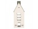 Decorative Figurine House 11x11x29 Cm White Metal - 11*11*29 cm Clayre & Eef