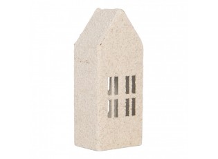 Decorative Figurine House 5x4x11 Cm White Metal - 5*4*11 cm