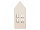 Decorative Figurine House 5x4x11 Cm White Metal - 5*4*11 cm Clayre & Eef