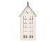 Decorative Figurine House 7x5x15 Cm White Metal - 7*8*17 cm Clayre & Eef