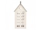 Decorative Figurine House 7x5x15 Cm White Metal - 7*8*17 cm Clayre & Eef