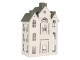 Decorative Figurine House 25x15x47 Cm White Metal - 25*15*47 cm Clayre & Eef