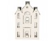 Decorative Figurine House 25x15x47 Cm White Metal - 25*15*47 cm Clayre & Eef