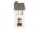 Decorative Figurine House 25x15x47 Cm White Metal - 25*15*47 cm Clayre & Eef