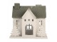Decorative Figurine House 26x17x26 Cm White Metal - 26*17*26 cm Clayre & Eef