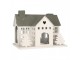 Decorative Figurine House 36x23x32 Cm White Metal - 36*23*32 cm Clayre & Eef