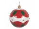 Christmas Decoration Figurine ? 24x27 Cm Red Metal - ? 24*27 cm Clayre & Eef