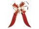 Christmas Decoration Figurine 30x6x38 Cm Red Metal - 30*6*38 cm Clayre & Eef