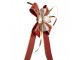 Christmas Decoration Figurine 30x6x38 Cm Red Metal - 30*6*38 cm Clayre & Eef