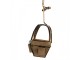 Christmas Ornament 7x7x17 Cm Grey Metal - 7*7*17 cm Clayre & Eef