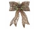 Christmas Decoration With LED Lighting 41x10x51 Cm / 3xAA Brown Rattan - LED 41*10*51 cm / 3*AA Clayre & Eef