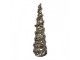 Christmas Decoration With LED Lighting Christmas Tree ? 15x41 Cm / 2xAA Green Rattan - LED ? 15*41 cm / 2*AA Clayre & Eef