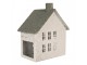 Decorative Figurine House 12x7x15 Cm White Metal - 12*7*15 cm Clayre & Eef