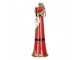 Christmas Decoration Figurine Bell ? 16x47 Cm Red Metal - ? 16*47 cm Clayre & Eef