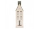 Decorative Figurine House 17x8x38 Cm White Metal - 17*8*38 cm Clayre & Eef