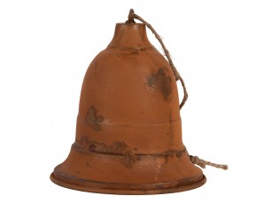 Rustikální rezavý zvonek Bell Rust L - Ø 25*28 cm