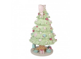 Music Box Christmas Tree ? 13x23 Cm Green Plastic - ? 13*23 cm