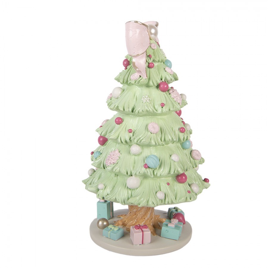 Music Box Christmas Tree ? 13x23 Cm Green Plastic - ? 13*23 cm
