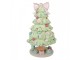 Music Box Christmas Tree ? 13x23 Cm Green Plastic - ? 13*23 cm Clayre & Eef