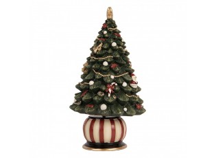 Music Box Christmas Tree ? 13x23 Cm Green Plastic - ? 13*23 cm