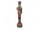 Christmas Decoration Figurine Nutcracker 12x11x47 Cm Red Plastic - 12*11*47 cm Clayre & Eef