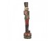 Christmas Decoration Figurine Nutcracker 12x11x47 Cm Red Plastic - 12*11*47 cm Clayre & Eef