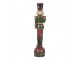 Christmas Decoration Figurine Nutcracker 12x11x47 Cm Red Plastic - 12*11*47 cm Clayre & Eef