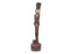 Christmas Decoration Figurine Nutcracker 12x11x47 Cm Red Plastic - 12*11*47 cm Clayre & Eef