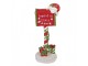 Christmas Decoration Figurine Mailbox 8x6x17 Cm Red Plastic - 8*6*17 cm Clayre & Eef