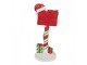Christmas Decoration Figurine Mailbox 8x6x17 Cm Red Plastic - 8*6*17 cm Clayre & Eef