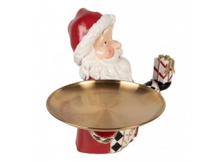 Christmas Decoration Figurine Santa Claus 35x22x25 Cm Red Plastic - 35*22*25 cm