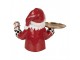 Christmas Decoration Figurine Santa Claus 35x22x25 Cm Red Plastic - 35*22*25 cm Clayre & Eef