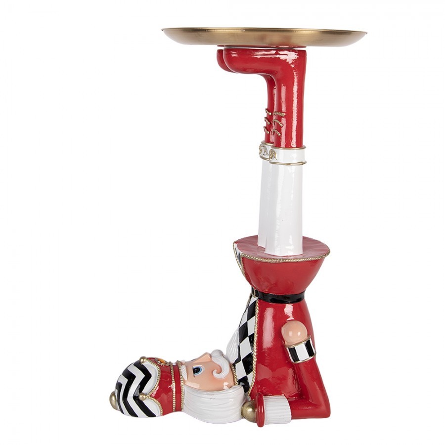 Christmas Decoration Figurine Nutcracker 23x30x43 Cm Red Plastic - 23*30*43 cm
