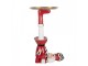 Christmas Decoration Figurine Nutcracker 23x30x43 Cm Red Plastic - 23*30*43 cm Clayre & Eef