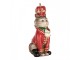 Christmas Decoration Figurine Cat 8x11x21 Cm Grey Plastic - 8*11*21 cm Clayre & Eef