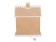 Gingerbread House 38x20x48 Cm Brown Plastic - 38*20*48 cm Clayre & Eef