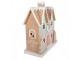Gingerbread House 38x20x48 Cm Brown Plastic - 38*20*48 cm Clayre & Eef