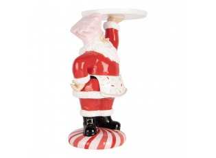 Christmas Decoration Figurine Santa Claus 21x14x27 Cm Red Plastic - 21*14*27 cm