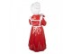 Christmas Decoration Figurine Mrs. Claus 11x14x27 Cm Red Plastic - 11*14*27 cm Clayre & Eef