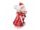Christmas Decoration Figurine Santa Claus 16x10x23 Cm Red Plastic - 16*10*23 cm Clayre & Eef