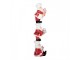 Christmas Decoration Figurine Santa Claus 12x14x52 Cm Red Plastic - 12*14*52 cm Clayre & Eef