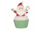 Christmas Decoration Figurine Santa Claus 10x8x14 Cm Red Plastic - 10*8*14 cm Clayre & Eef