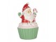 Christmas Decoration Figurine Santa Claus 10x8x14 Cm Red Plastic - 10*8*14 cm Clayre & Eef