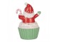 Christmas Decoration Figurine Santa Claus 10x8x14 Cm Red Plastic - 10*8*14 cm Clayre & Eef