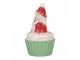 Christmas Decoration Figurine Santa Claus 10x8x14 Cm Red Plastic - 10*8*14 cm Clayre & Eef