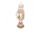Christmas Decoration Figurine Nutcracker 11x11x32 Cm Brown Plastic - 11*11*32 cm Clayre & Eef