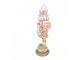 Christmas Decoration Figurine Nutcracker 11x11x32 Cm Brown Plastic - 11*11*32 cm Clayre & Eef