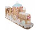 Christmas Decoration Figurine Train 47x10x17 Cm Brown Plastic - 47*10*17 cm Clayre & Eef